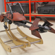 Illustration for article titled The Dad of the Year Built His Daughter a Custom Speeder Bike Rocking Horse